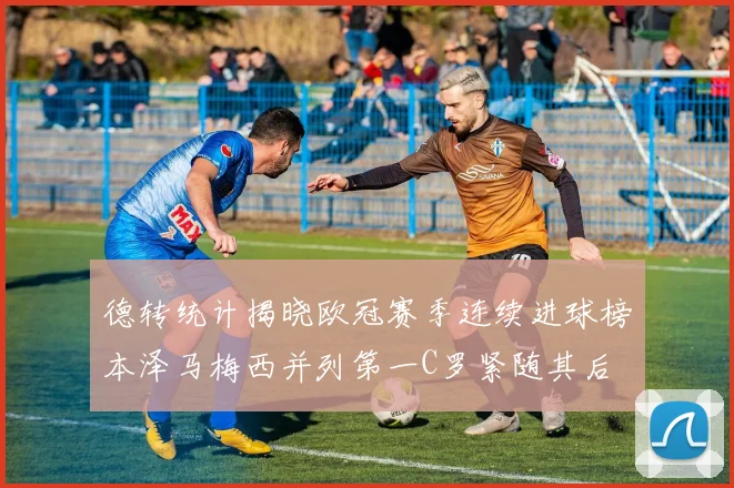 德转统计揭晓欧冠赛季连续进球榜本泽马梅西并列第一C罗紧随其后